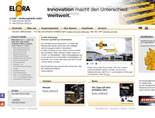 Tablet Screenshot of elora-tools.com